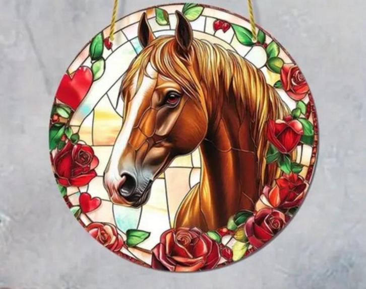 Raamhanger paard ( extra groot ), Huis en Inrichting, Woonaccessoires | Wanddecoraties, Nieuw, Verzenden