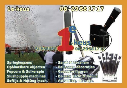 huur CO2 CONFETTISHOOTERS, schiet confetti met CO2-gas, Hobby en Vrije tijd, Feestartikelen | Verhuur, Zo goed als nieuw, Overige