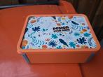 Broodtrommel design your own, Ophalen of Verzenden, Nieuw, Blauw, Bus of Trommel