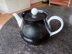 Theepot van Mosa Select Maastricht zwart/wit, Ophalen of Verzenden