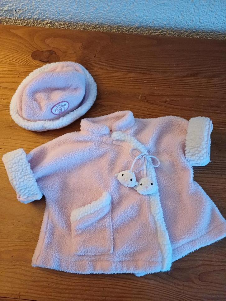 Jasje en muts voor Baby Born Annabell pop, Kinderen en Baby's, Speelgoed | Poppen, Zo goed als nieuw, Babypop, Ophalen of Verzenden