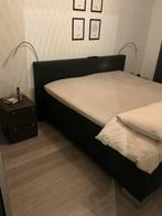 Boxsping tweepersoons, Huis en Inrichting, Zwart, Tweepersoons, Ophalen of Verzenden, Zo goed als nieuw