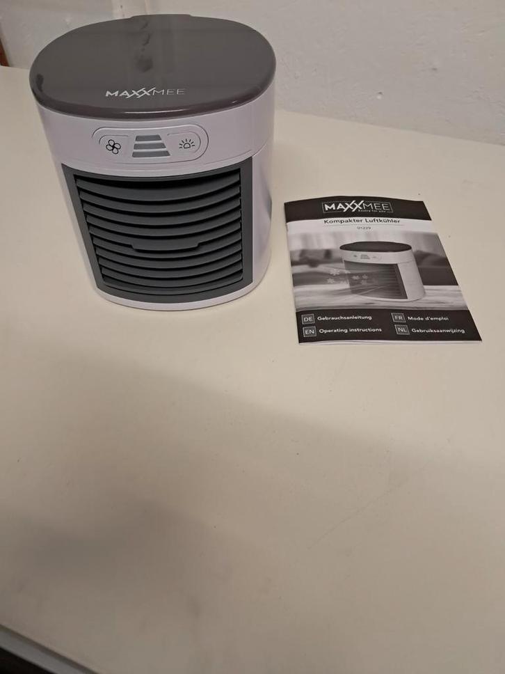 Compacte Maxxmee Luchkoeler - Ideaal voor kleine ruimtes!, Witgoed en Apparatuur, Airco's, Gebruikt, Mobiele airco, Minder dan 60 m³