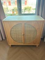 Kast Amelie webbing 2-deurs naturel Karwei, Huis en Inrichting, Kasten | Dressoirs, Ophalen, Zo goed als nieuw, 25 tot 50 cm, 100 tot 150 cm