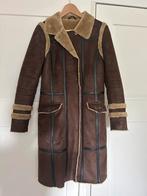 Mooie Lederlook jas maat 36, Kleding | Dames, Jassen | Winter, Ophalen, Zo goed als nieuw, Maat 36 (S), Zwart