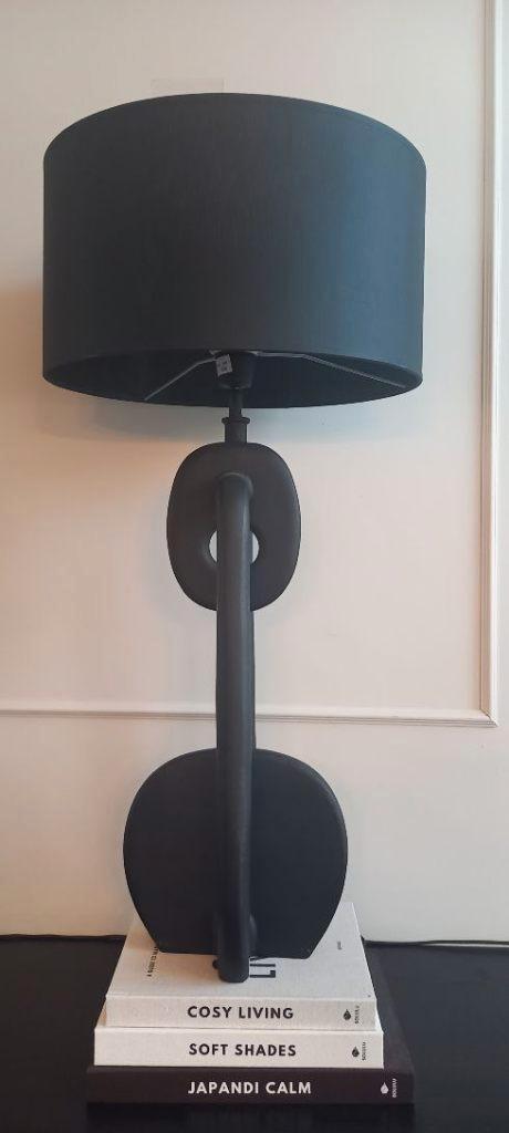 Colmore by Diga - lampenkap Chintz - 40x40x21 cm  - zwart, Huis en Inrichting, Lampen | Lampenkappen, Nieuw, 50 cm of meer, Rond