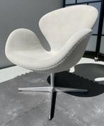 Fritz Hansen Swan Chair, Minder dan 75 cm, Gebruikt, Stof, Ophalen of Verzenden