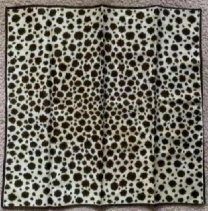 Bruin - beige doek, hoofddoek, sjaal, shawl, damessjaal, Kleding | Dames, Mutsen, Sjaals en Handschoenen, Zo goed als nieuw, Sjaal