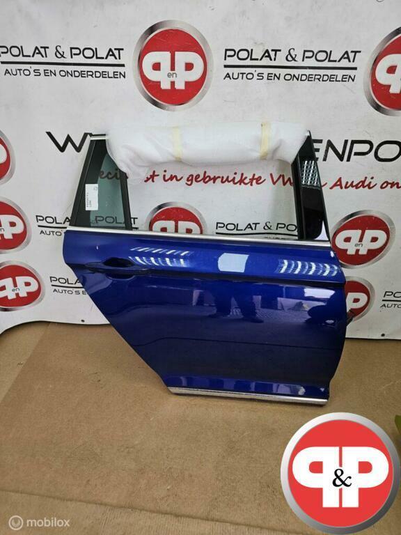 VW Passat B8 Portier Rechtsachter LD5K, Auto-onderdelen, Carrosserie en Plaatwerk