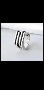 Prachtige zilveren ring of duimring gemerkt 925, Sieraden, Tassen en Uiterlijk, Ringen, Ophalen of Verzenden