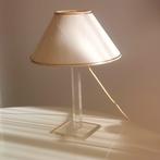 Vintage plexiglas lamp Hollywood Regency, Huis en Inrichting, Lampen | Tafellampen, Kunststof, Ophalen of Verzenden, Minder dan 50 cm