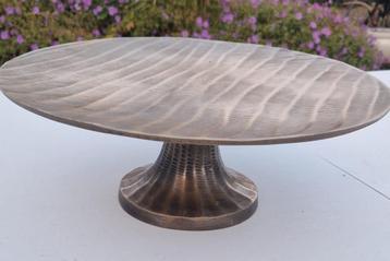 Tableau aluminium in een gemeleerde gouden kleur beschikbaar voor biedingen