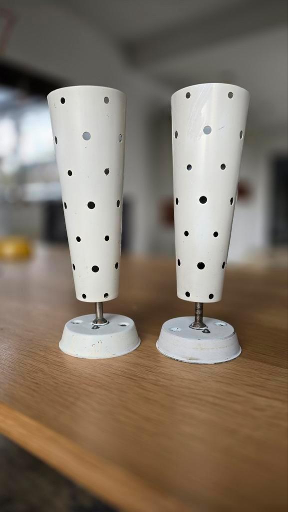 Vintage lampen - Anvia - design, Huis en Inrichting, Lampen | Wandlampen, Metaal, Ophalen of Verzenden