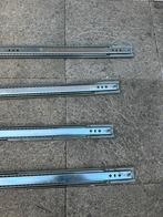 4x Heavy duty kogelgeleiders 800 mm 120cm softclose, Doe-het-zelf en Verbouw, IJzerwaren en Bevestigingsmiddelen, Ophalen, Zo goed als nieuw