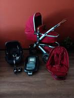 Prachtige Joolz Geo Lobster Red! + familyfix & Maxi cosi, Kinderen en Baby's, Kinderwagens en Combinaties, Ophalen, Zo goed als nieuw