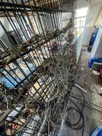 Gratis Dubbelstaafhekwerk, Ophalen, Gebruikt, IJzer, Tuinhek