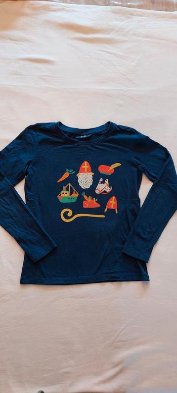 Longsleeve 134-140 Sinterklaas  beschikbaar voor biedingen