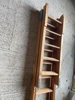 Houten Ladder - Opvouwbaar - Zoldertrap, Doe-het-zelf en Verbouw, Ladders en Trappen, Ophalen, Gebruikt, Ladder, Opvouwbaar of Inschuifbaar