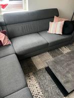 Grijze Hoekbank in goede staat, Huis en Inrichting, Ophalen, 250 tot 300 cm, Hoekbank, 75 tot 100 cm