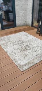 Tapijt hoogpolig 230x165, Ophalen, Gebruikt, Beige, 150 tot 200 cm