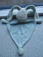 Knuffeldoek konijn van Ooievaarspost licht blauw, Ophalen of Verzenden, Gebruikt, Konijn