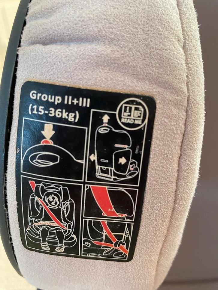 Kinderzitje Auto - 15-36kg Merk: KIDS RIVER., Kinderen en Baby's, Autostoeltjes, Gebruikt, Overige merken, 15 t/m 36 kg, Autogordel