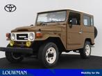 Toyota Land Cruiser 4.2 (bj 1982), Auto's, Oldtimers, Zwart, Bruin, Leder, Bedrijf