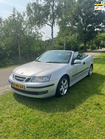 Saab 9-3 Cabrio 1.8t Vector LEER/airco/CRUISE *apk:06-2026* beschikbaar voor biedingen