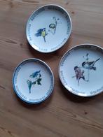 Servies Hollandse Vogels Bordjes door Elles samen :, Huis en Inrichting, Keuken | Servies, Ophalen of Verzenden, Zo goed als nieuw
