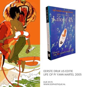 Eerste druk US Editie | Life of Pi Yann Martel 2003  beschikbaar voor biedingen