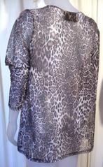 SUMMER SALE! €9.95 🫣 ZOEY  dierenprint top NIEUW! mt 46-48, Bruin, Verzenden, Nieuw, Shirt of Top