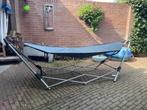 Hangmat met opvouwbare standaard, Tuin en Terras, Hangmatten, Ophalen, Opvouwbaar, Zo goed als nieuw, Eenpersoons