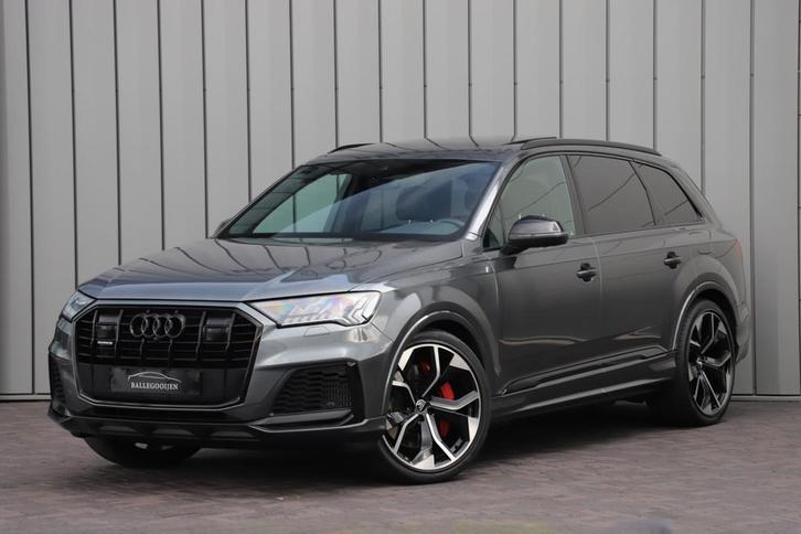 Audi Q7 55 TFSI e quattro S-line | 394PK | Luchtvering | Key, Auto's, Audi, Te koop, Q7, 4x4, ABS, Achteruitrijcamera, Adaptive Cruise Control