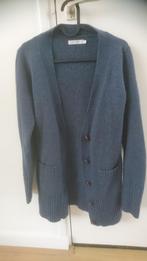 Lang vest Only Maat M Blauw blauwe knit cardigan lange, Maat 38/40 (M), Only, Blauw, Ophalen of Verzenden