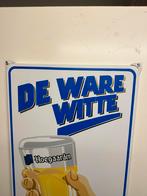 Hoegaarden emaille reclamebord, Reclamebord, Gebruikt, I, Ophalen of Verzenden