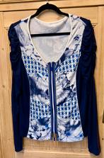 Eva & Claudi vest maat 42, Blauw, Maat 42/44 (L), Ophalen of Verzenden, Eva & claudi