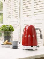 smeg KLF04RDEU waterkoker, 1 tot 2 liter, Service@smeg.nl, Nieuw, Ophalen of Verzenden