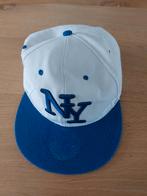 pet kinderen blauw/wit NY met gebruikerssp. (versturen niet), Kinderen en Baby's, Kinderkleding | Petten en Hoeden, Ophalen, Gebruikt