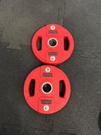 Hammer Strength Halterschijven 2x10kg, Sport en Fitness, Fitnessmaterialen, Ophalen, Gebruikt, Armen, Halterschijven