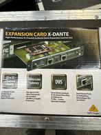 Behringer X-dante extension card t.b.v. X32/M32, Muziek en Instrumenten, Mengpanelen, 20 kanalen of meer, Ophalen of Verzenden