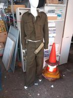 Oud Leger Uniform Jaren '50 + Paspop, Verzenden