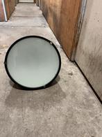 Industriële Plafondlamp, Huis en Inrichting, Lampen | Plafondlampen, Ophalen of Verzenden, Gebruikt, Glas