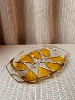 Vrij Vintage - Art Deco Serveerschaal Kristal - Jaren 70, Antiek en Kunst, Ophalen