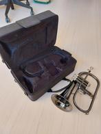 bugel /flugelhorn, Muziek en Instrumenten, Ophalen of Verzenden, Zo goed als nieuw, Bes-trompet, Met koffer