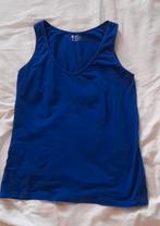 Hema kobaltblauw royalblue top shirtje maat M, Ophalen of Verzenden, Zo goed als nieuw, Blauw, Korte mouw