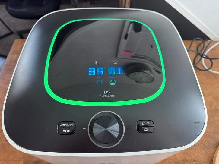 IR D5 Food Dehydrator – droogsysteem met IR en hete lucht, Witgoed en Apparatuur, Slowcookers, Zo goed als nieuw, Timer, Ophalen