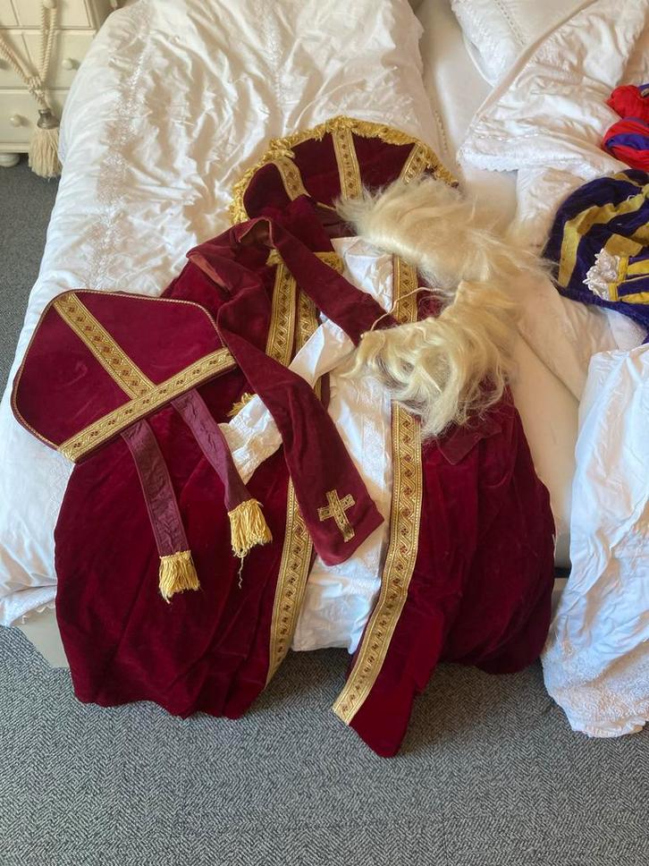 Sinterklaas kostuum  compleet, Kinderen en Baby's, Carnavalskleding en Verkleedspullen, Gebruikt, Jongen of Meisje, Ophalen of Verzenden