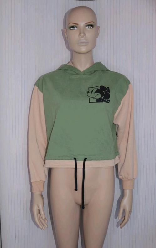 Zara Disney Mickey Mouse sweatshirt hoodie groen maat S, Kleding | Dames, Truien en Vesten, Nieuw, Maat 36 (S), Groen, Ophalen of Verzenden