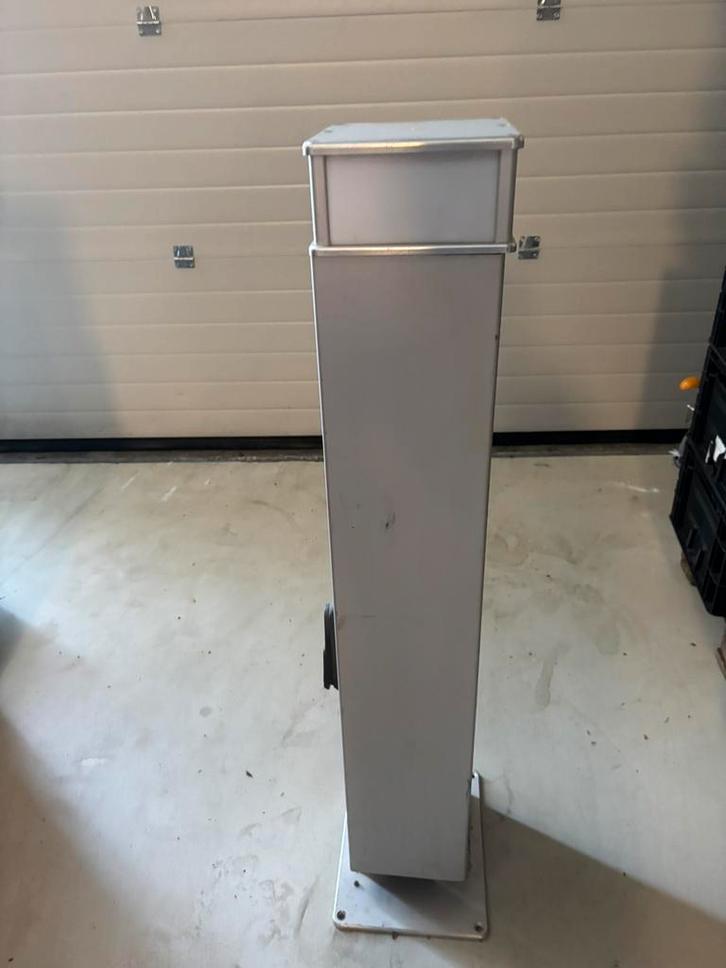 Aluminium Stroom- en Watervoorzieningszuil | Camping | Haven, Caravans en Kamperen, Caravan accessoires, Zo goed als nieuw, Ophalen