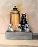 schilderij, stilleven, Antiek en Kunst, Ophalen of Verzenden